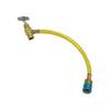 VALVULA AUTO CARGA CON MANGUERA Y ACOPLE R134a